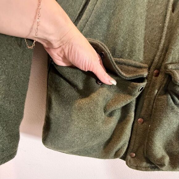 Vintage 90’s Codet Reversible Wool Blend Hunting Jacket Men’s Medium - Picture 5 of 12